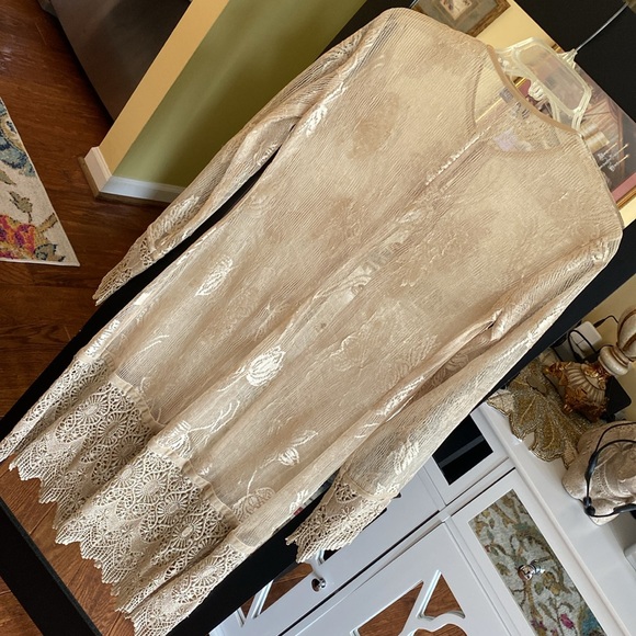 Vintage THE WHITE House long cardigan - Picture 10 of 15